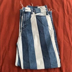 Striped Jordache Heritage Jeans